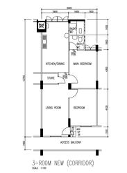 Blk 107 Bukit Purmei Road (Bukit Merah), HDB 3 Rooms #138493052